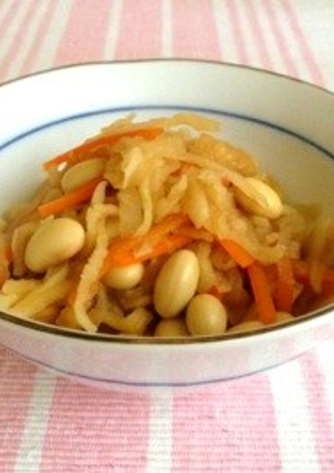 大豆と切干し大根の煮物-レシピのメイン写真