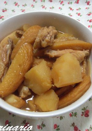 ✿じゃが芋と鶏手羽先のほっこり煮✿-レシピのメイン写真