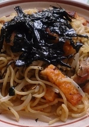 ミンチコロッケで焼きそば♪-レシピのメイン写真
