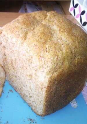 小麦胚芽入り!HBで簡単♡胚芽食パン-レシピのメイン写真