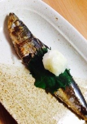 ★簡単★フライパンでさんまの塩焼き-レシピのメイン写真