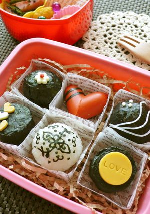 キャラ弁バレンタイン！チョコBOX弁当-レシピのメイン写真