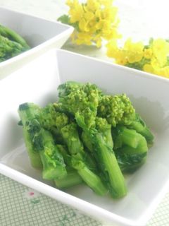 菜の花のからし和え-レシピのメイン写真