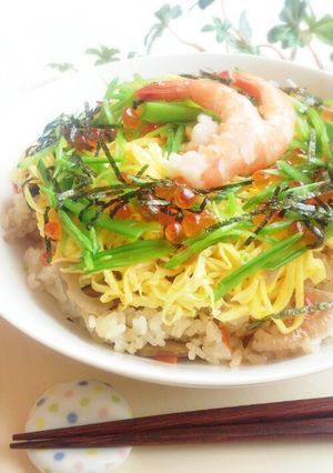 ひな祭りに♪手作りちらし寿司-レシピのメイン写真