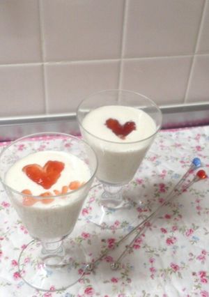 簡単♡濃厚♡飲むレアチーズケーキ-レシピのメイン写真