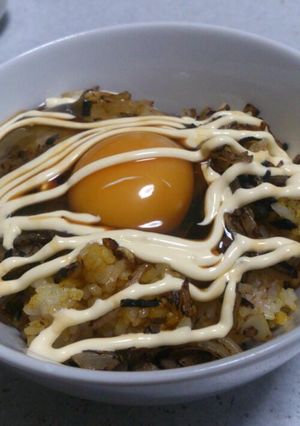 カレーマヨTKG-レシピのメイン写真