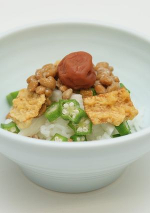 いか天ネバネバ丼-レシピのメイン写真