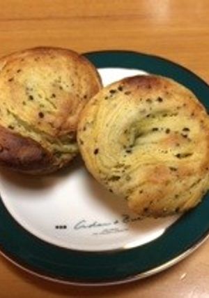HBで。ごまおさつぱん-レシピのメイン写真
