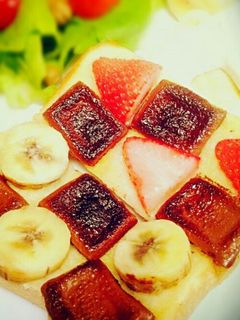 板チョコトースト-レシピのメイン写真