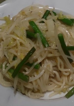 にんにくの芽の塩焼きそば-レシピのメイン写真