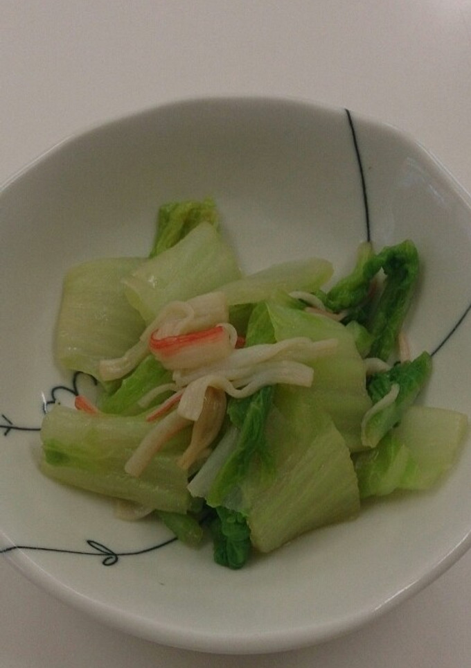 簡単！白菜とカニカマの和え-レシピのメイン写真