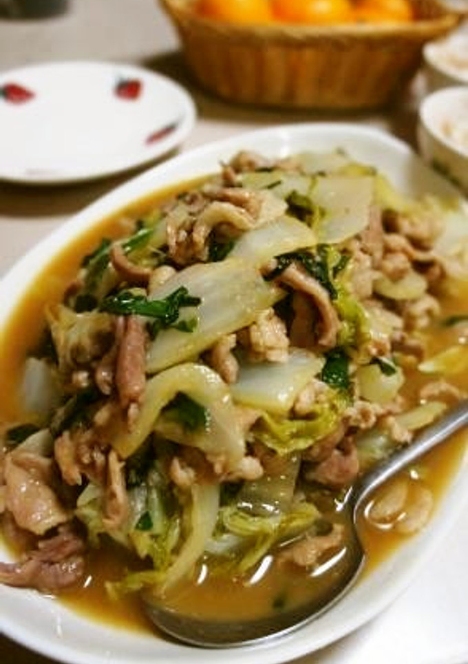 白菜と豚肉のトロトロ煮（中華風）-レシピのメイン写真