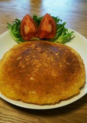 10分で簡単♪トマトパンケーキ-レシピのメイン写真