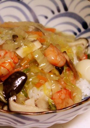 白菜消費に♪美味しい中華丼-レシピのメイン写真