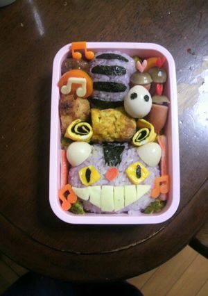 キャラ弁ネコバス-レシピのメイン写真