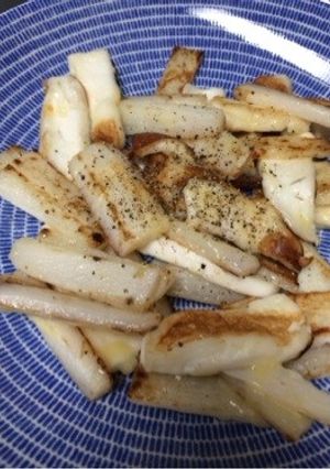 長芋とハンペンの簡単ソテー-レシピのメイン写真