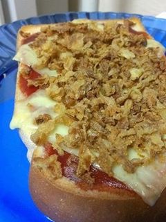 Wとろけるチーズフライドオニオントースト-レシピのメイン写真