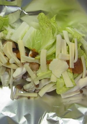 うちの夕飯　白身魚のホイル焼き-レシピのメイン写真
