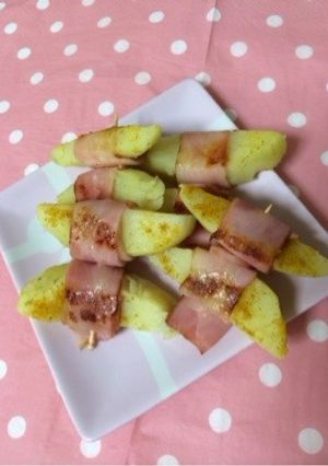 じゃがベーコン☆カレー風味。-レシピのメイン写真