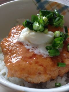 とろたまつくね丼-レシピのメイン写真