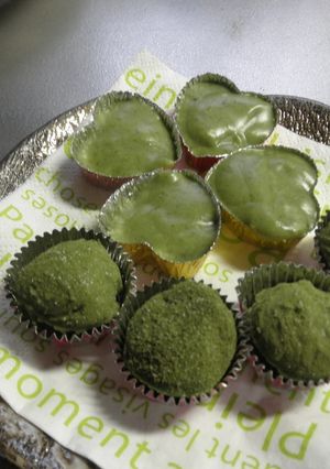 青汁でチョコ-レシピのメイン写真