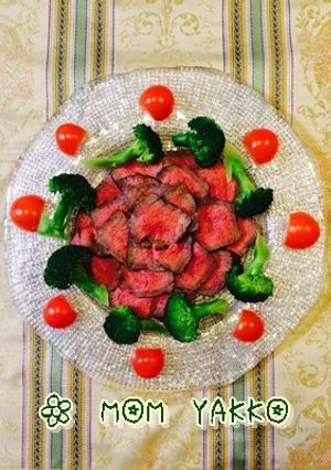 普段着の肉料理☆お鍋で作るローストビーフ-レシピのメイン写真