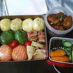 **お花見弁当**お手軽に-レシピのメイン写真