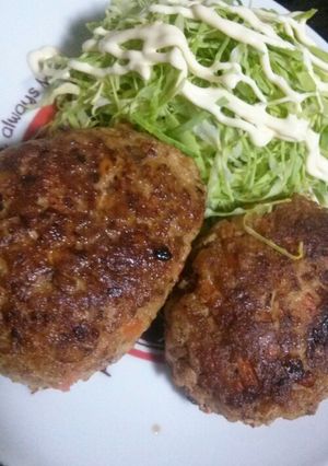 ヘルシー豆腐ハンバーグ☺-レシピのメイン写真