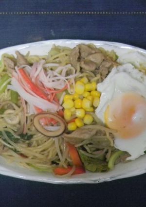 贅沢海鮮やきそば-レシピのメイン写真