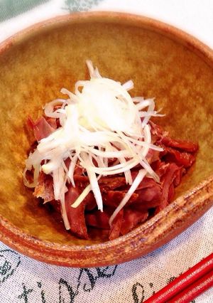 おつまみに❗️砂肝のみりん醤油漬け-レシピのメイン写真