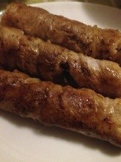 肉巻ききりたんぽ-レシピのメイン写真