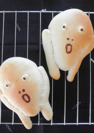 名画に挑戦！ムンクの叫びパン♪-レシピのメイン写真