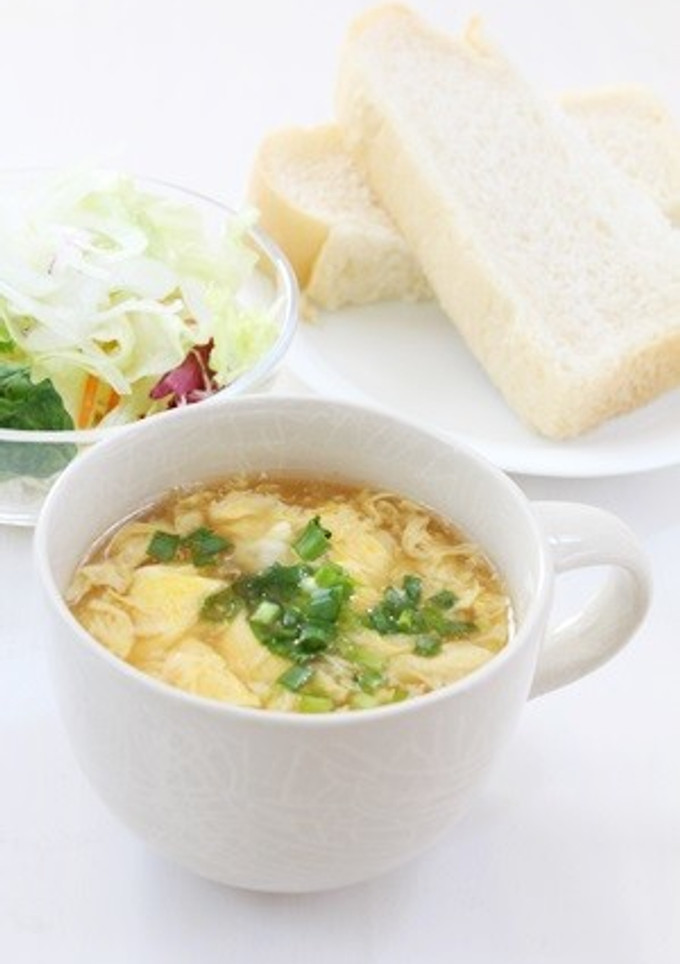 超簡単！「ふわふわとろ～りたまごスープ」-レシピのメイン写真