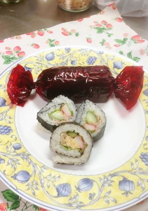節分に♪可愛いキャンディ♡恵方巻き♪♪-レシピのメイン写真