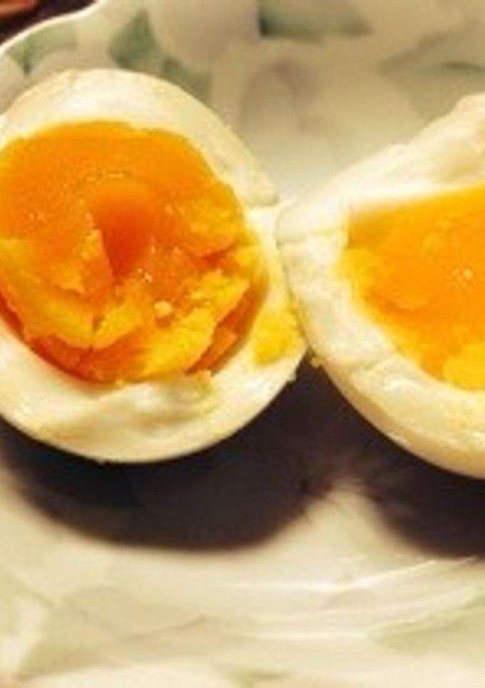 簡単半熟玉子-レシピのメイン写真