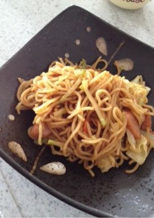 ほんのり味噌な焼きそば♡-レシピのメイン写真