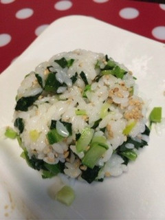 鉄分たっぷり☆小松菜のご飯〜-レシピのメイン写真