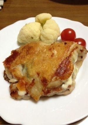 鳥肉のシソ、梅肉、チーズはさみ焼き☆-レシピのメイン写真