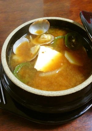 ♡韓国のお味噌汁♡テンジャンチゲ♡-レシピのメイン写真