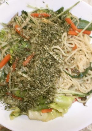 野菜いっぱい♡チャンポン風焼きそば-レシピのメイン写真