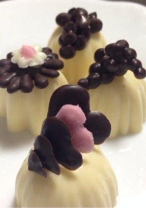 簡単✳︎綺麗なバレンタインチョコ飾り2-レシピのメイン写真