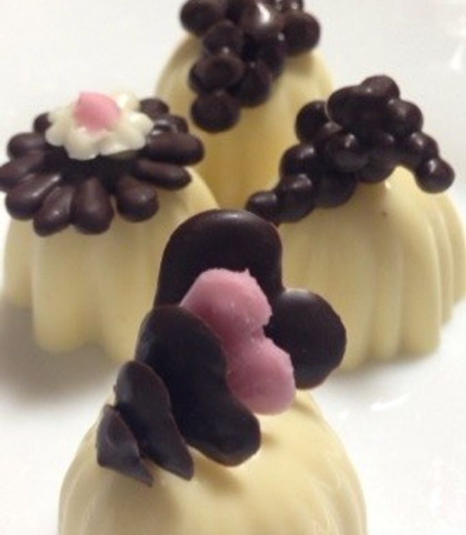 簡単✳︎綺麗なバレンタインチョコ飾り2-レシピのメイン写真