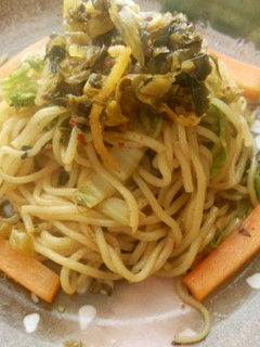 九州☆高菜焼そば-レシピのメイン写真