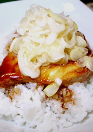ヘルシーおいしいカジキマグロねぎ塩ダレ-レシピのメイン写真