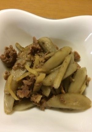 簡単☆牛肉とごぼうのしぐれ煮-レシピのメイン写真