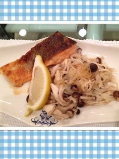 カリカリ皮のふっくら秋鮭のムニエル-レシピのメイン写真