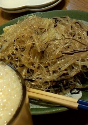 春雨ともやしの塩昆布炒め-レシピのメイン写真