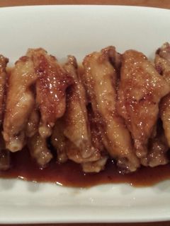 手羽中の香ばし甘辛炒め♪-レシピのメイン写真