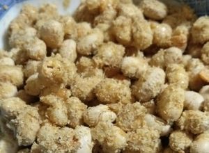 節分豆de簡単おやつ！いり胡麻の豆菓子-レシピのメイン写真