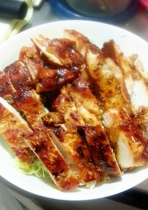 胸肉で柔さかハニーチキン☆-レシピのメイン写真